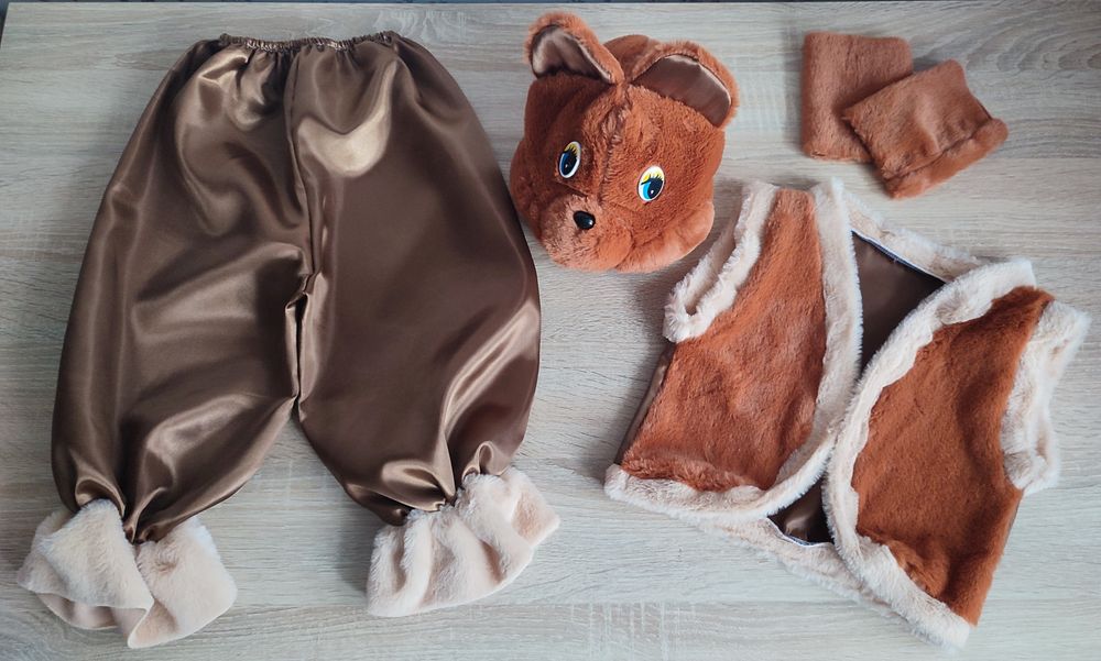 Новорічний костюм "Ведмедик" / Ведмідь / Мишка коричневий