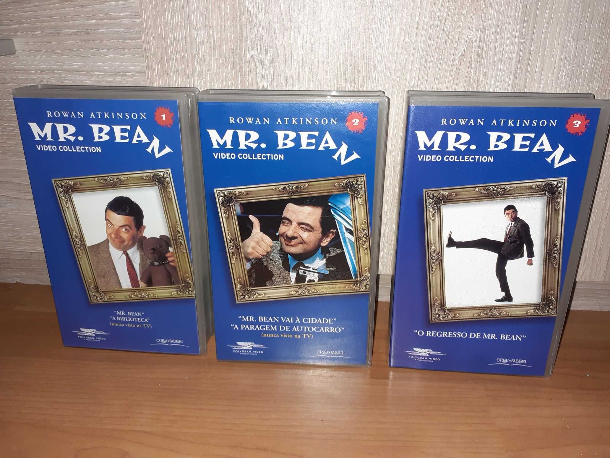 15 cassestes vhs Coleção Mr Bean