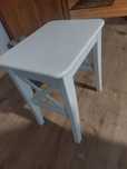 IKEA INGOLF stołek biały