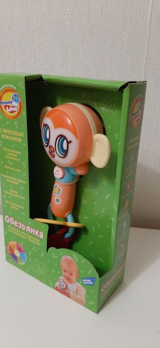 Розвиваюча музична іграшка Мавпочка