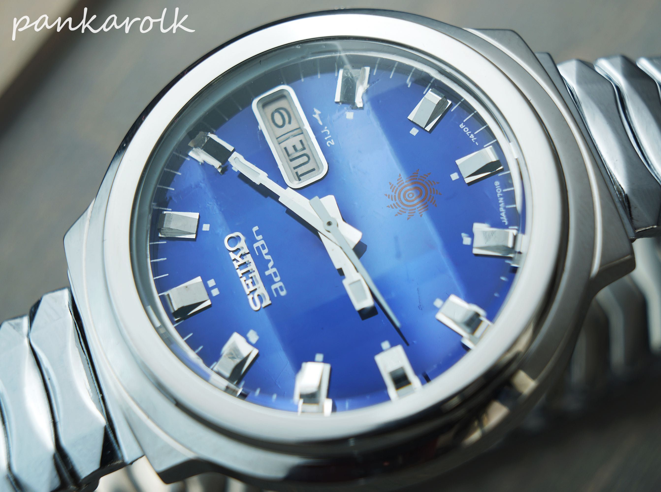 Seiko Advan śliczne retro lat 70