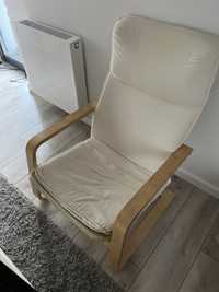 Fotel ikea używany kremowy