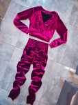 Dres welurowy Just Unique XS S welurowy komplet oryginalny
