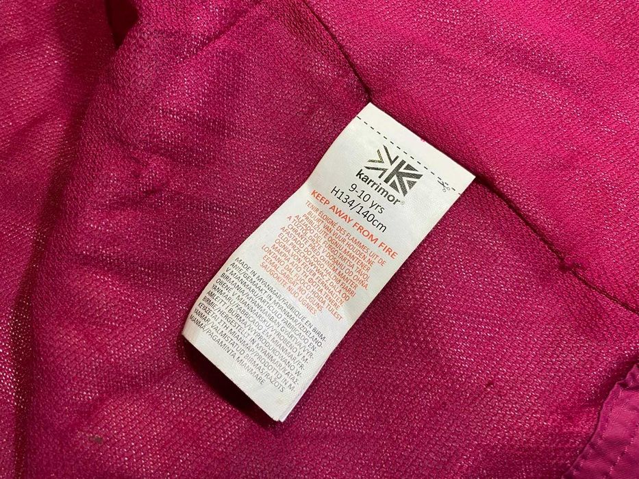 Куртка ветровка Karrimor для девочки, на 9-10 лет, 134-140 см