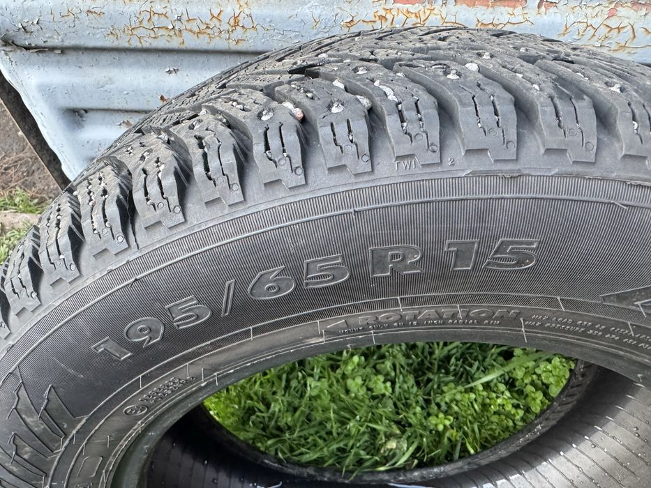 195/65/15 шини резина nokian nordman 8 2021 рік стан нових!!!