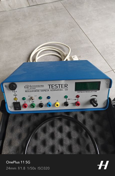 Tester regulatorów napięcia i diod prostowniczych jak nowy