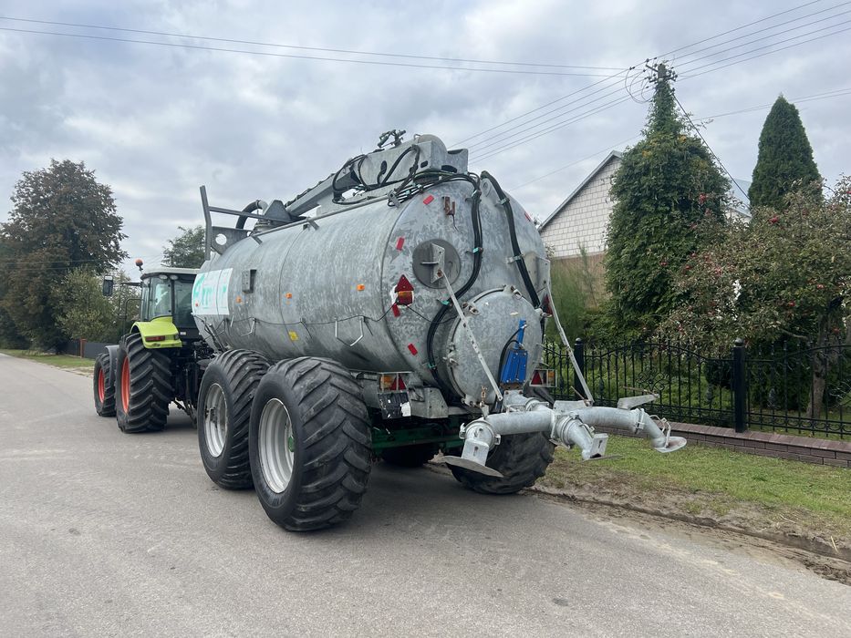 Wóz asenizacyjny beczkowóz  17 tyś. Resor dyszel i oś skretna oś ocynk