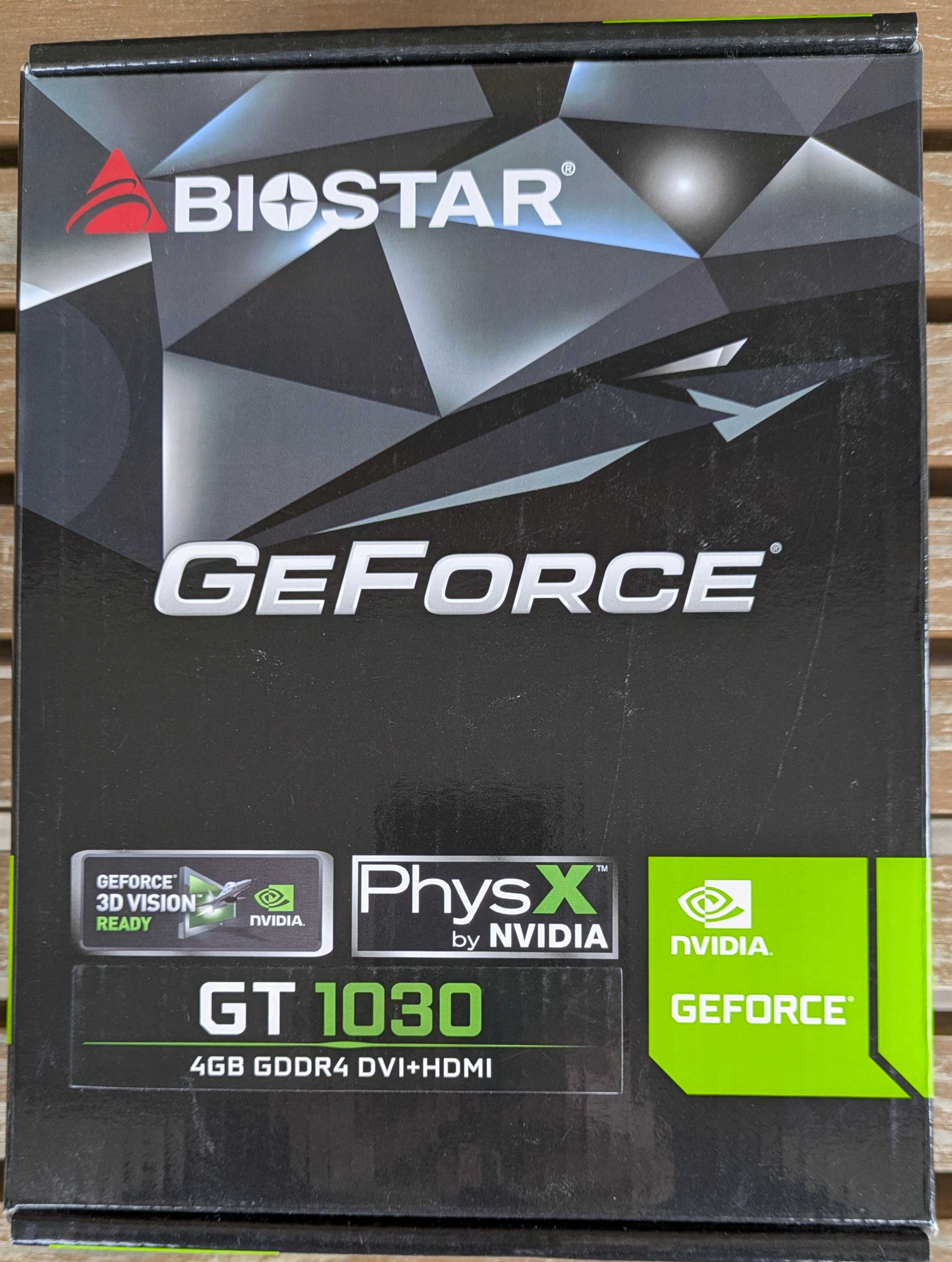 Відеокарта Biostar GT1030 4GB GDDR4 64bit HDMI/DVI (VN1034TB46)