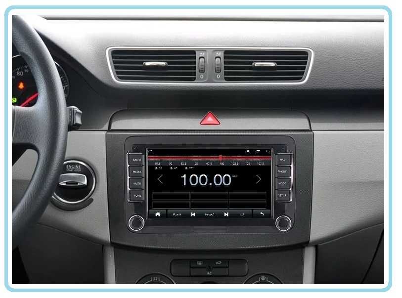 Магнитола Volkswagen, Skoda, Seat Android, USB, GPS, CarPlay