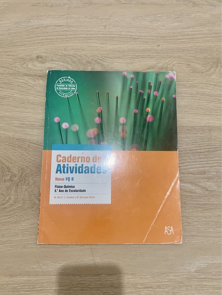 Manuais escolares Físico-química 8° ano/ FQ 8