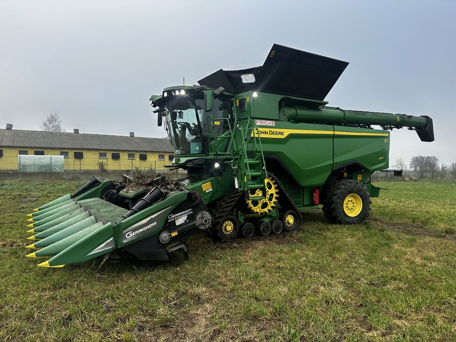 Koszenie Kukurydzy JD S7 900/ 4x4