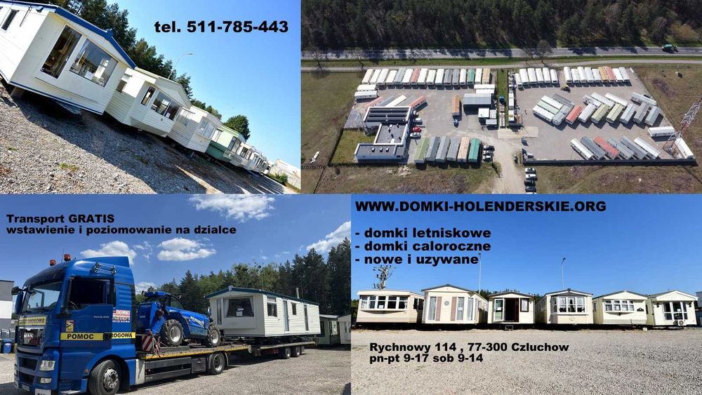 domki-holenderskie.org Domek Holenderski Całoroczny transport raty !!!