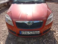 Kompletny Przód Skoda Fabia II 2 Zderzak Maska Lampy Chłodnice 9771