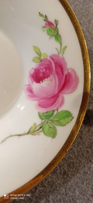 Porcelana MEISSEN Miśnia DUO MOKKA 1875r.
