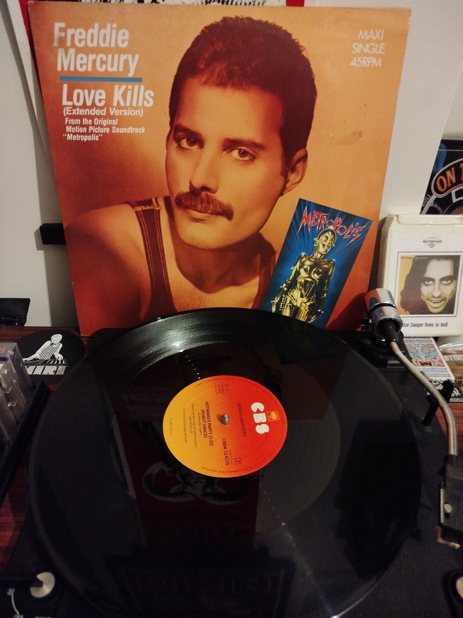 Discos de vinil - Freddie Mercury - Queen - Raridades