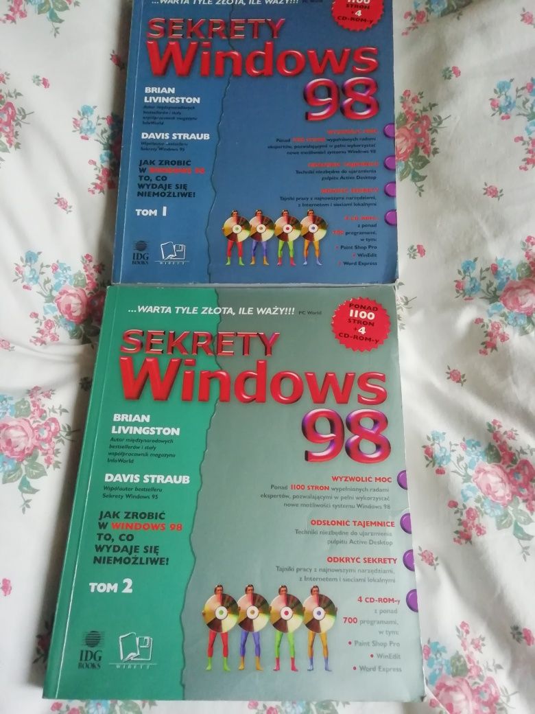 Komplet płyt do książki Sekrety Windows 98