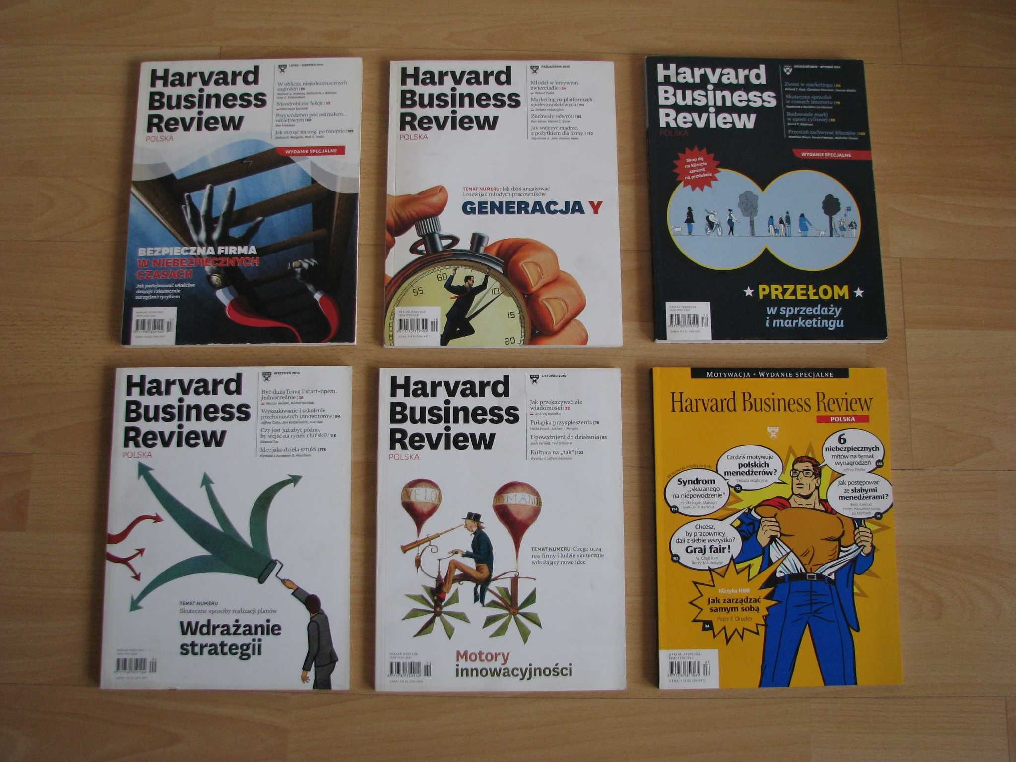 Harward Business Review – miesięcznik 2006, 2008, 2010/2011