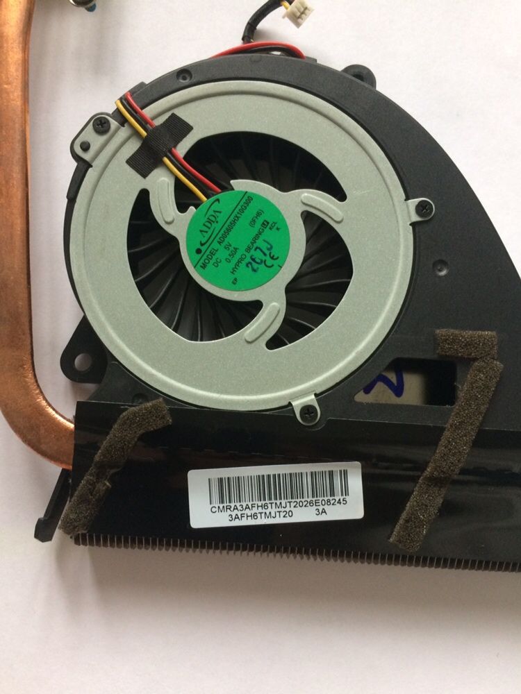 Система охлаждения кулер радиатор для ноутбука Fujitsu AH532