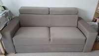 Sofa 3-osobowa szer. 200 cm beżowa Aqua Clean