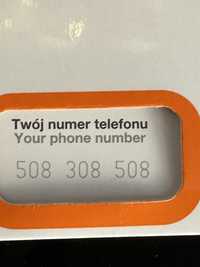 Złoty numer orange