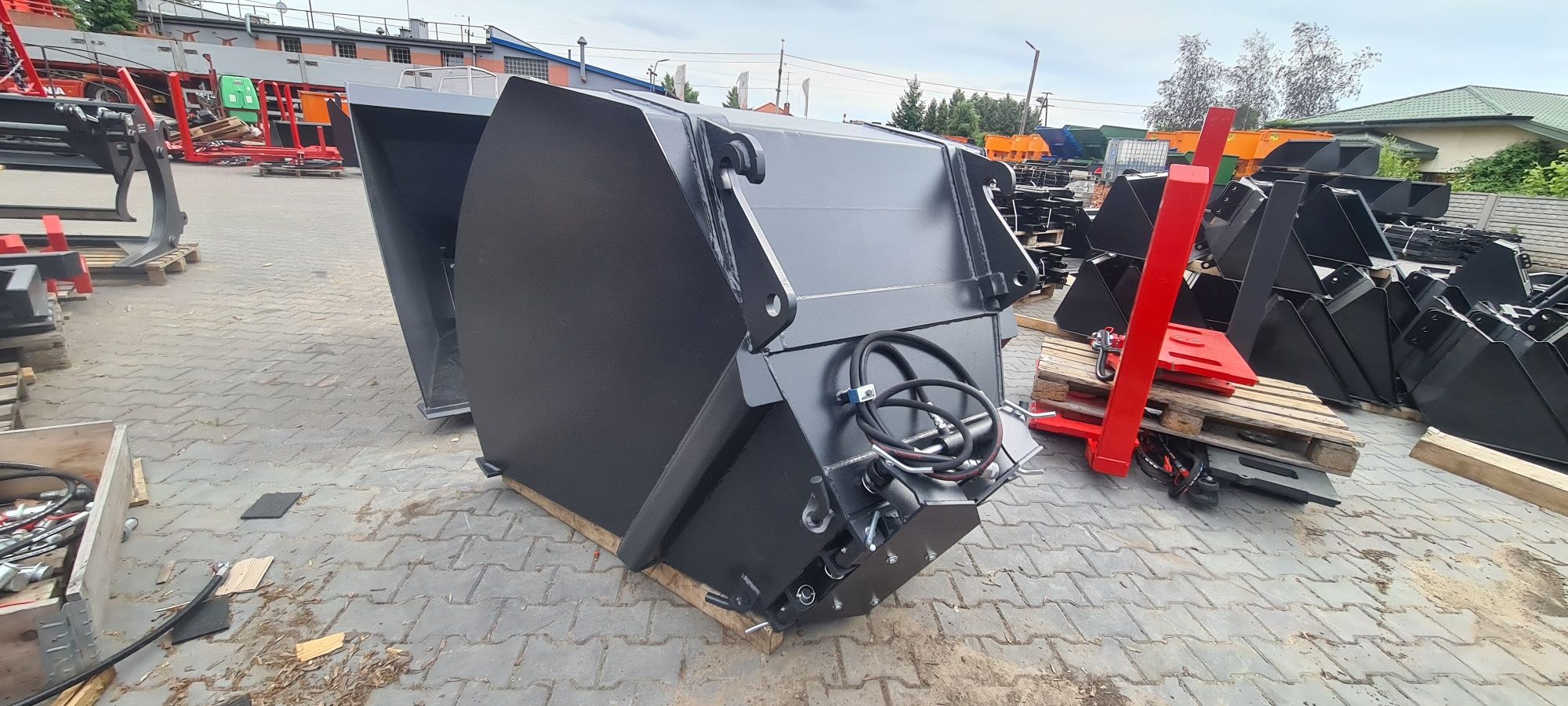 Adaper przejściówka jcb manitou euro cat atlas tuz Ladowacz czołowy