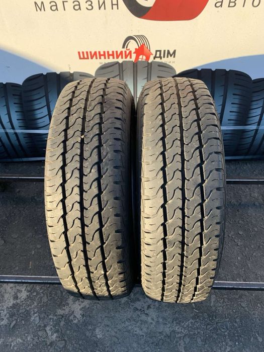 Шини 185 R14C пара Dunlop літо 7мм 2022р 185 14C