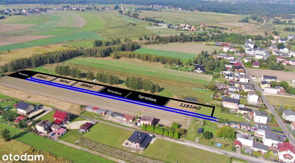 Działki Budowlane z Warunkami Zabudowy - Lędziny Goławiec