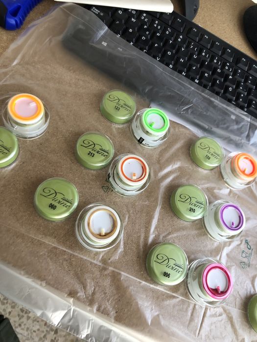 Gel de cor - 10 unidades