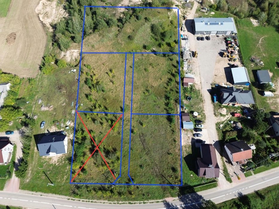 Działki budowlane z warunkami zabudowy  Rutki-Kossaki,