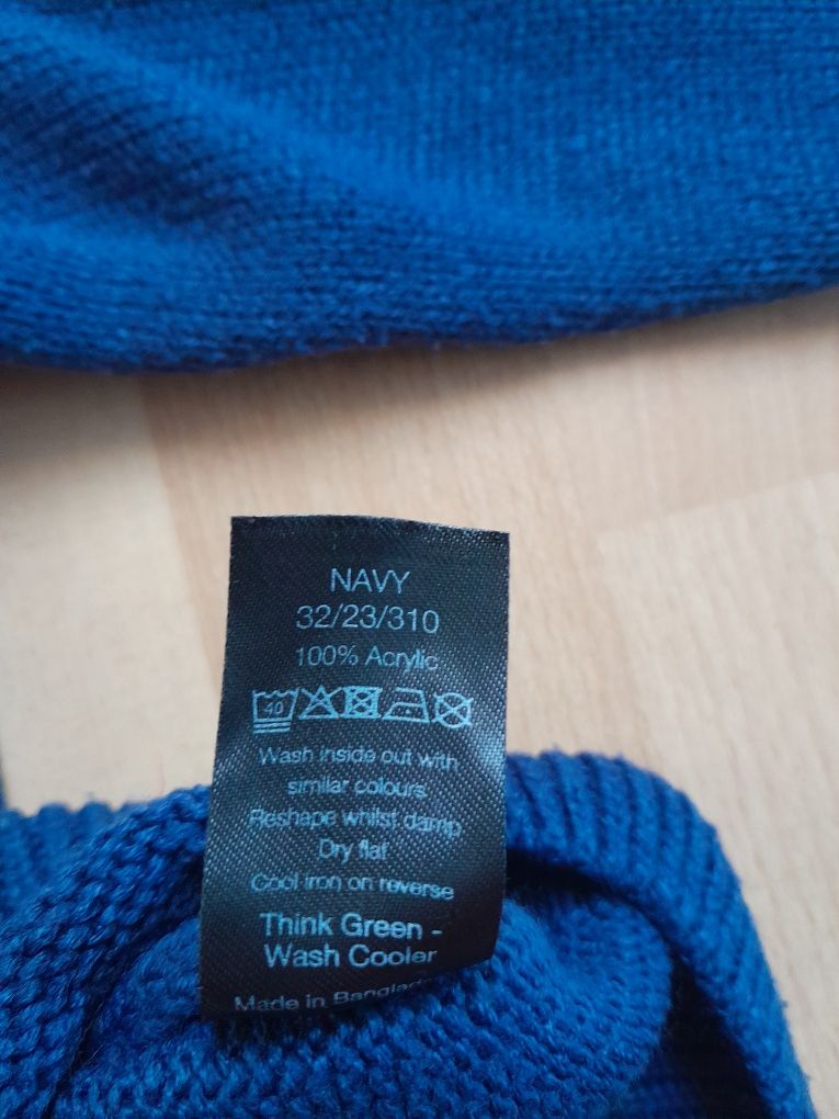 M&co świąteczny sweterek dla chłopca 104-110 next święta mikołaj sesji
