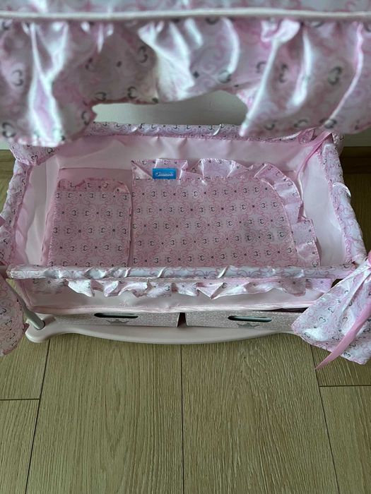 Дитяче ліжечко для пупса ляльки