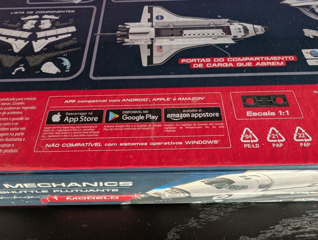 Nave Espacial - Mechanics Shuttle [Novo e Selado]