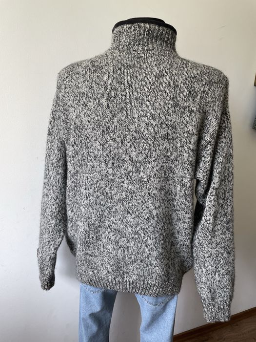 Norweski zimowy sweter męski wełniany, 100% wełna, Klaer&Fritid