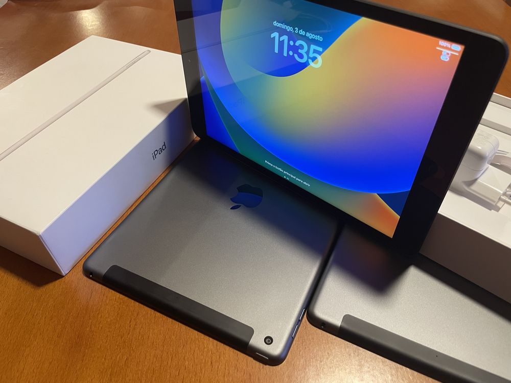 iPad 8 2020 - Wifi+Cellular (32Gb) impecável c/oferta Penci 2 +EarPods