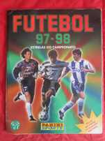 Caderneta completa de cromos Panini do campeonato português 97/98