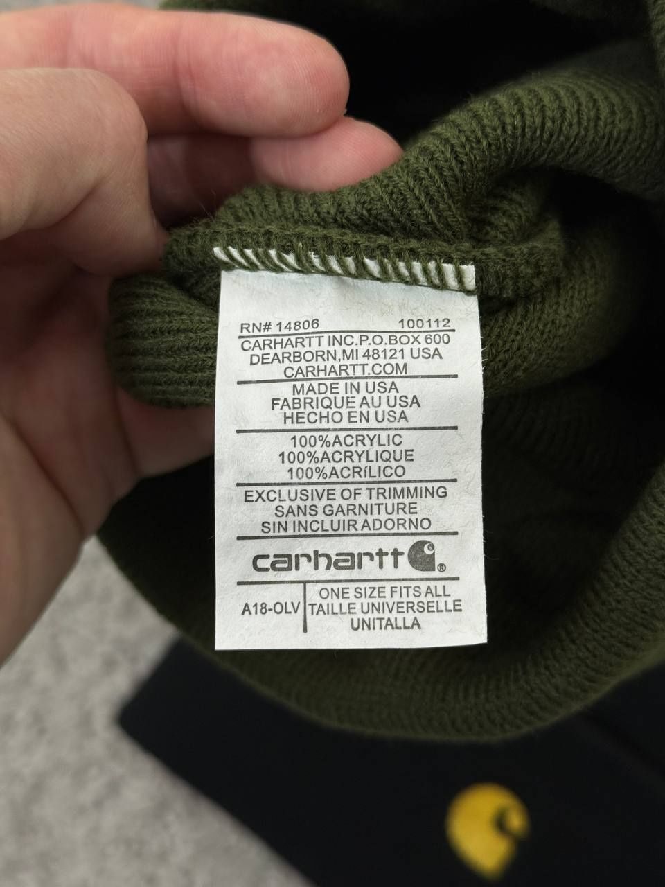 Шапка Carhartt/Шапка Кархарт/Кархарт/Carhartt/