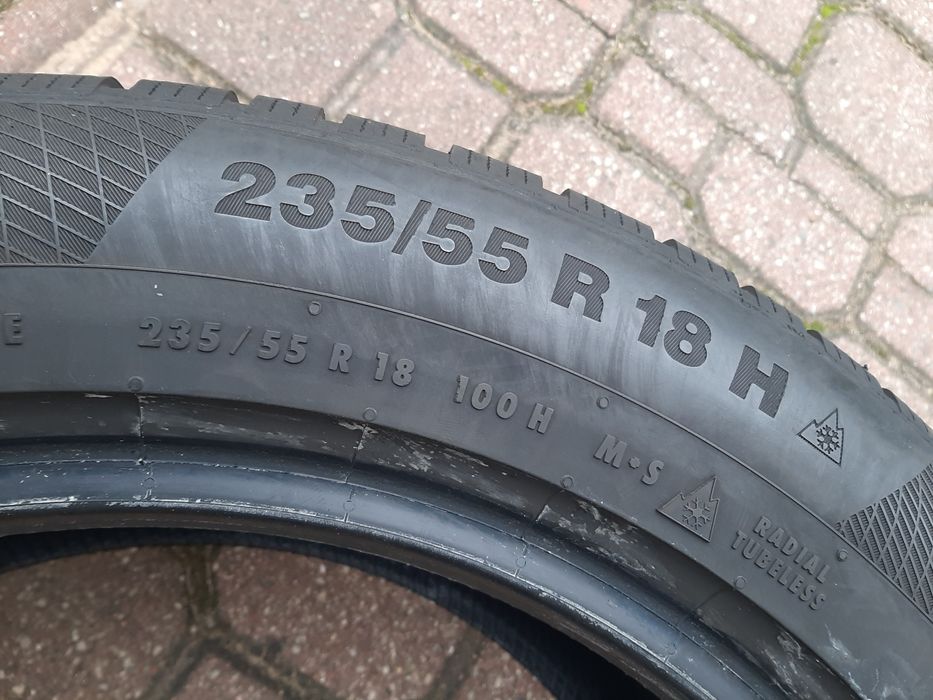 4x Opony zimowe 235/55R18 Continental WinterContact TS850P 6mm