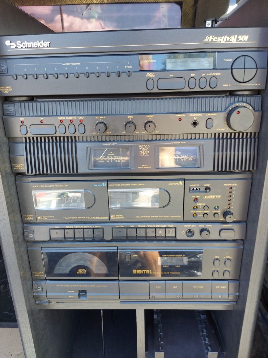 Wieża Schneider audio