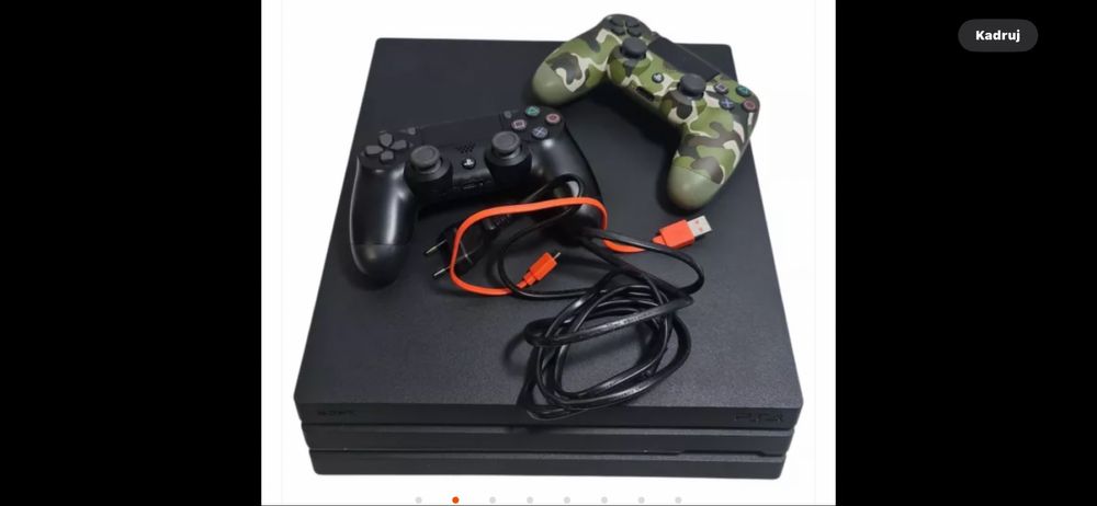 Konsola Sony  Playstation  4 PS4 PRO CUH-7216B 1TB + 2 PADY