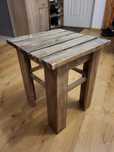 Taboret drewniany