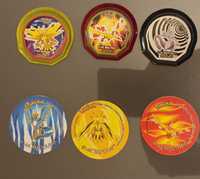 Tazos Pokémon Variados (RAROS)