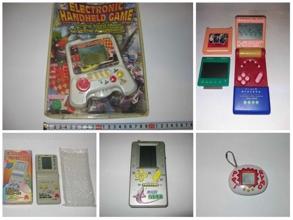 Игра электронная Car racing  poker тетрис танки Китай времён СССР 90-е