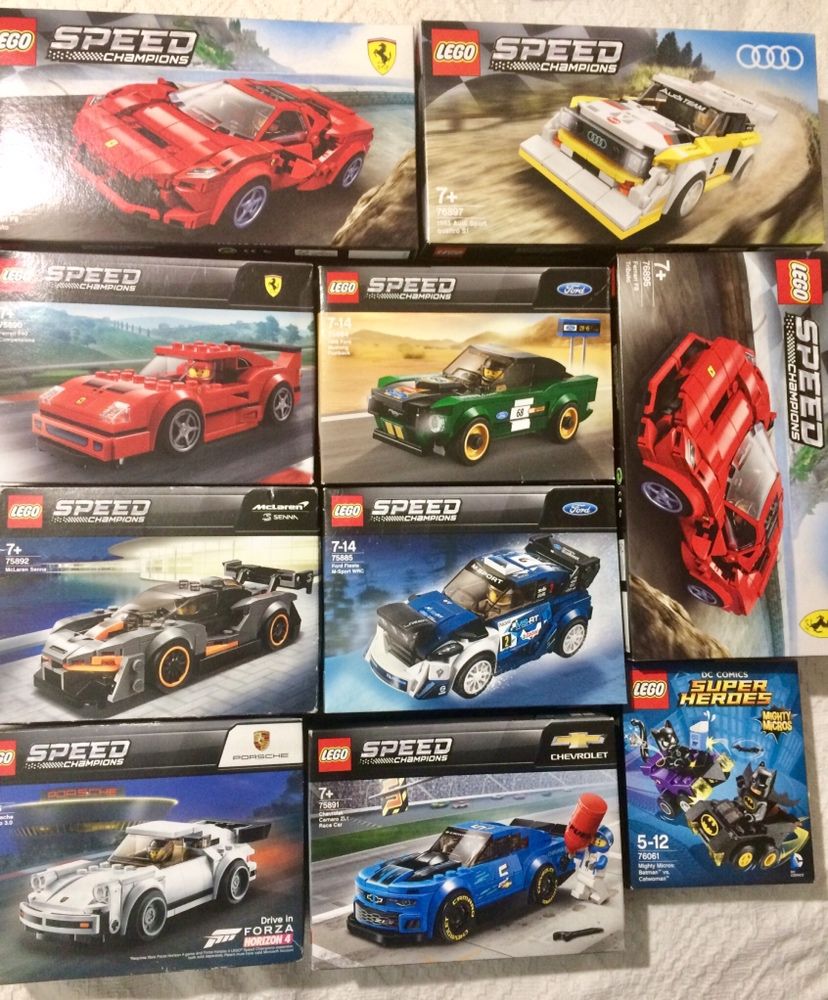 LEGO Friends, Big Bang Theory, Star Wars, Technic, City, Speed Champ