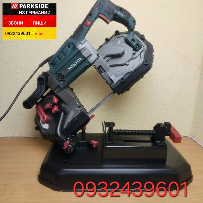 Ленточная пила по металлу из ГЕРМАНИИ Parkside PMB 1100 B2 стрічкова