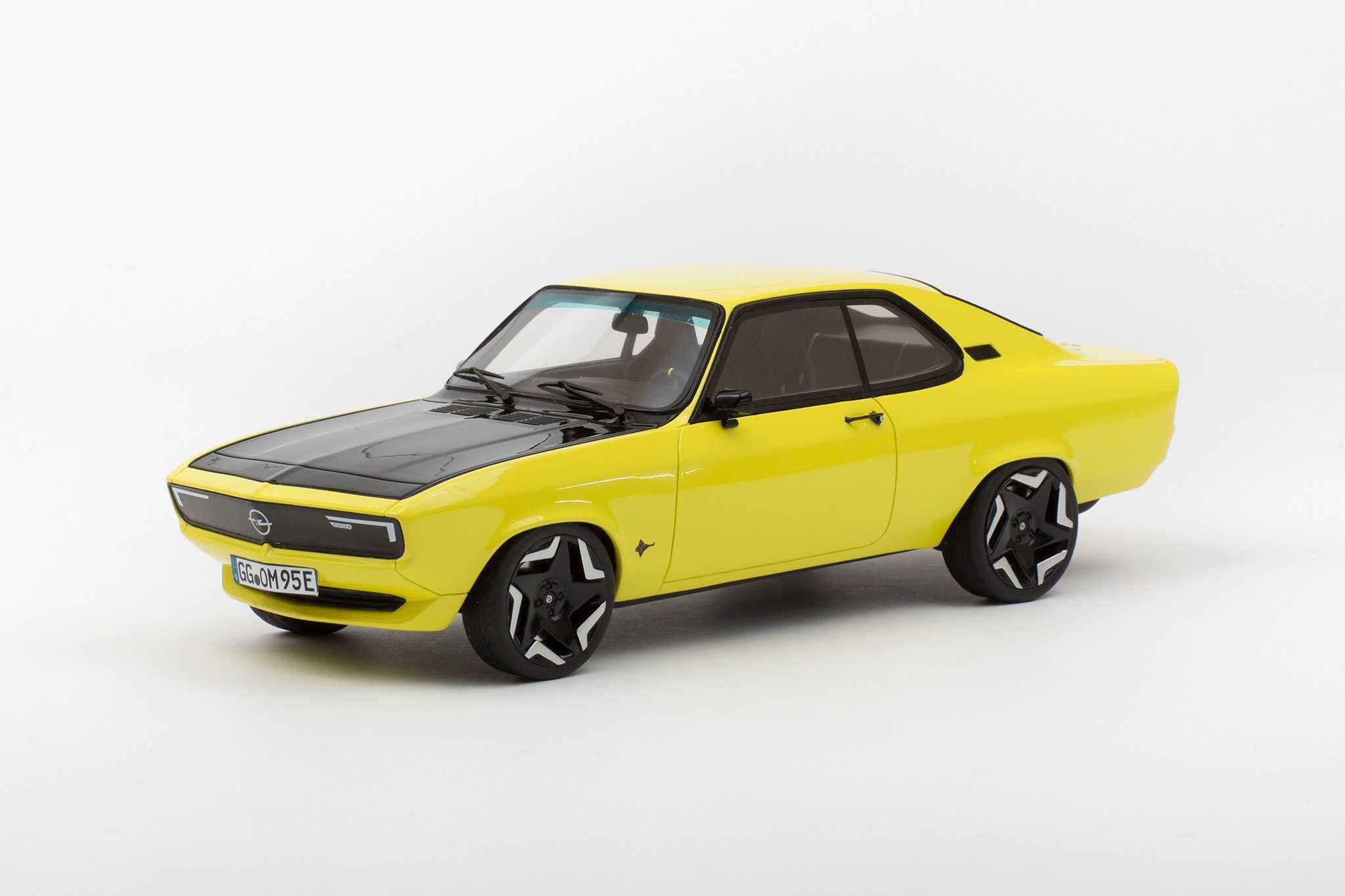 2021 Opel Manta GSE Elektromod Yellow Otto 1:18