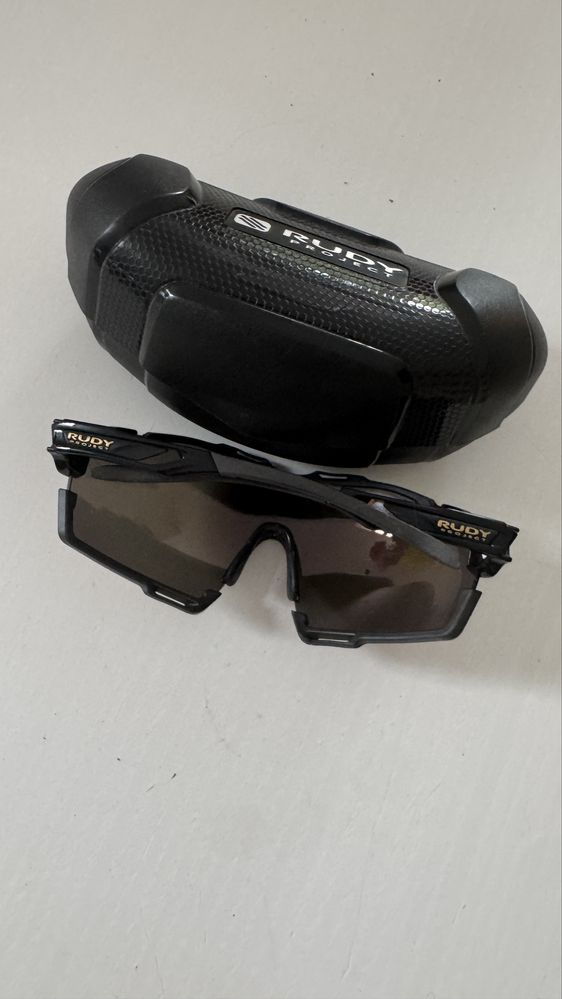 Okulary na rower Rudy Project Cutline Multilaser Gold