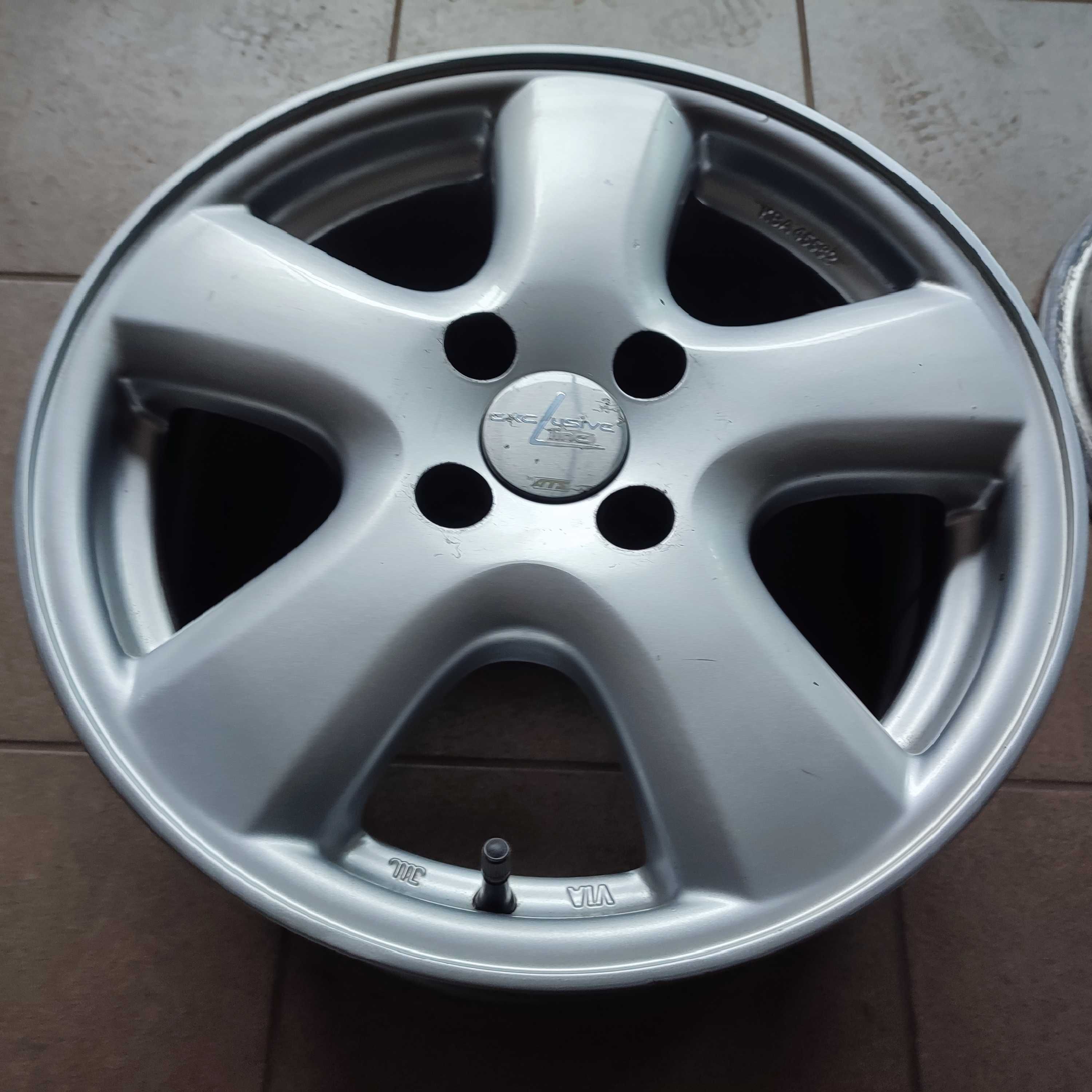 Alufelgi 6,5X15 4X100 do VW, Hyundai, Toyota, Mazda ,Suzuki, Kia, Opel
