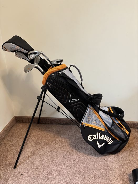 Zestaw junioskich kijów golfowych callaway