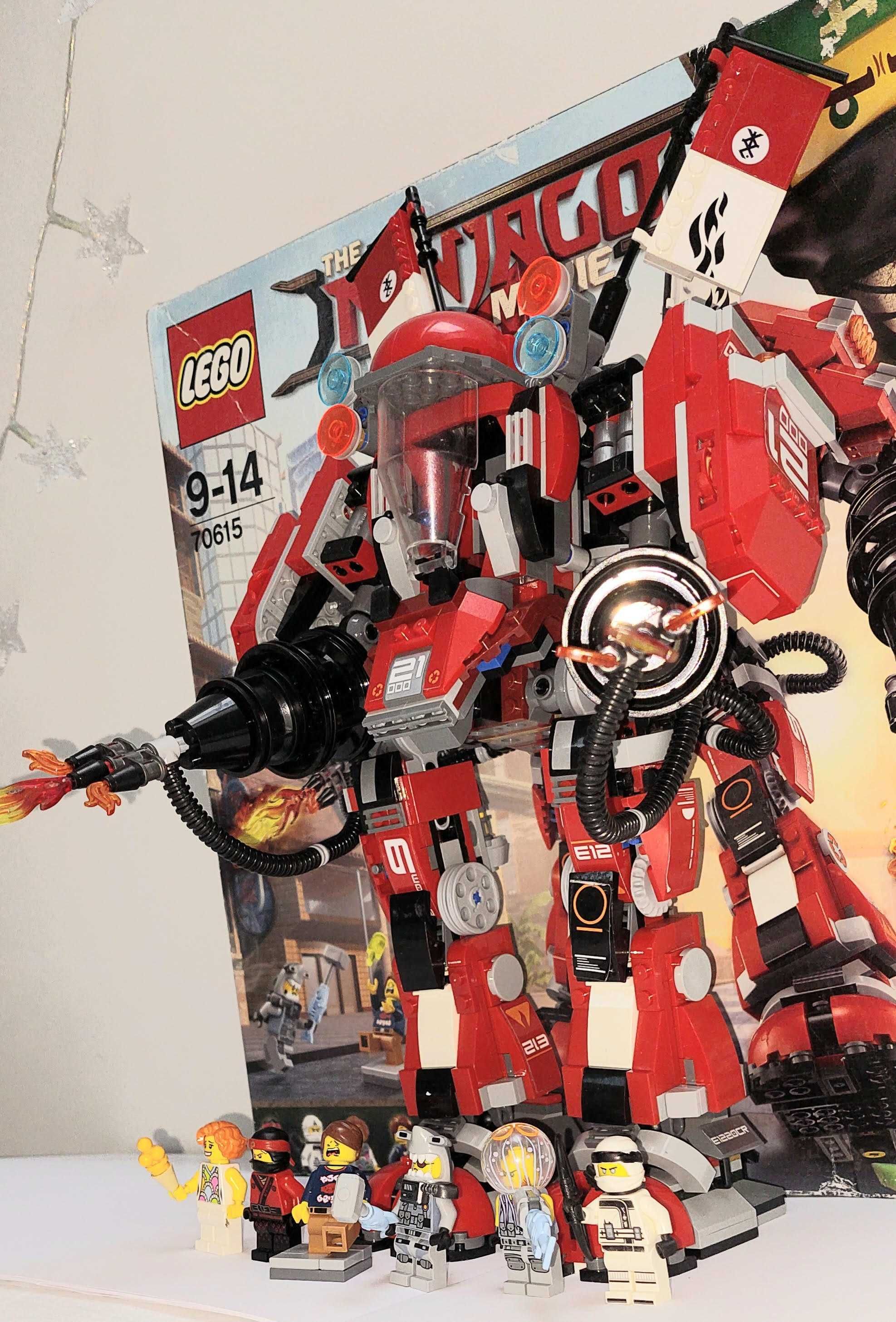 lego Ninjago 70615 Ognisty Robot Kaia