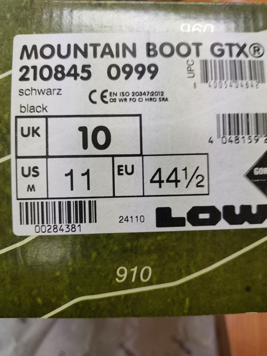 Mountain Boot GTX rozmiar 44,5